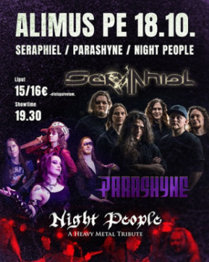 Seraphiel / Parashyne / Night People @ ALIMUS
