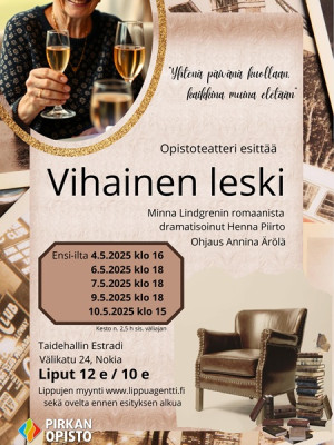 Pirkan Opisto: Vihainen leski