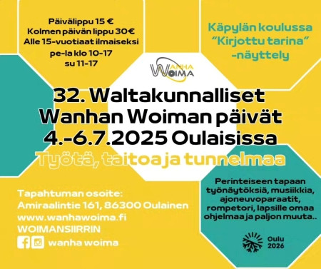 32. Waltakunnalliset Wanhan Woiman päivät