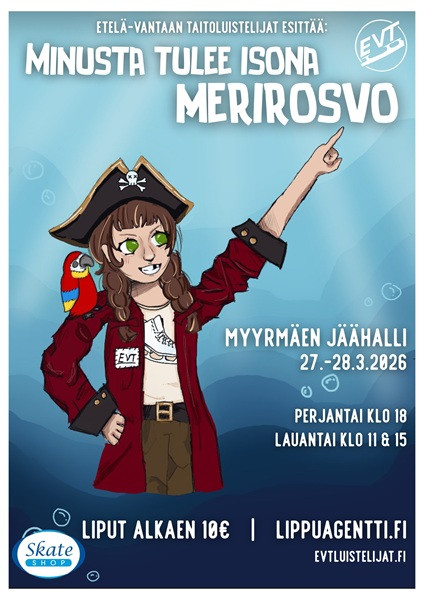 Minusta tulee isona merirosvo - 3. näytös