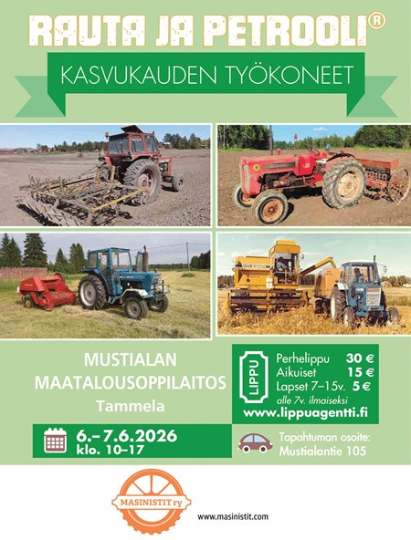 Rauta ja Petrooli - Su 7.6.