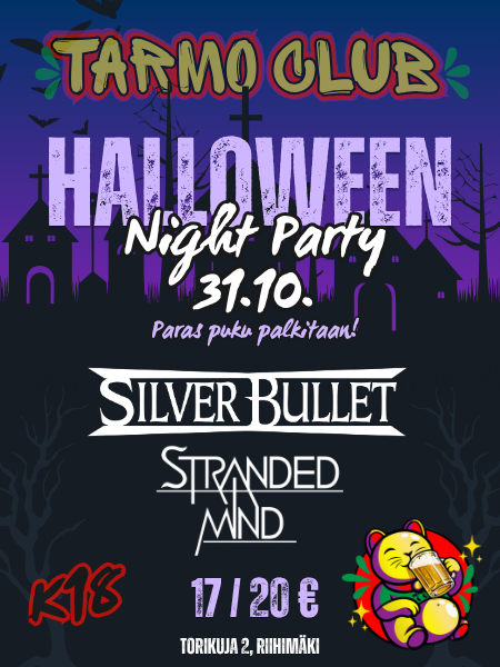 Silver Bullet ja Stranded Mind keikka