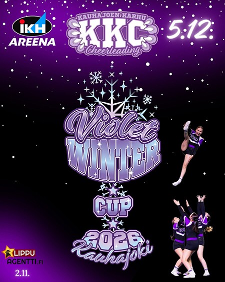 Cheerleading Start Pohjoinen - Violet Winter Cup