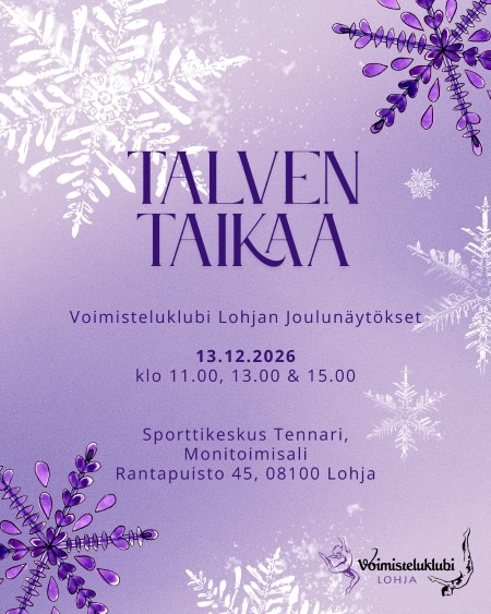 Talven taikaa näytös 1 klo 11.00