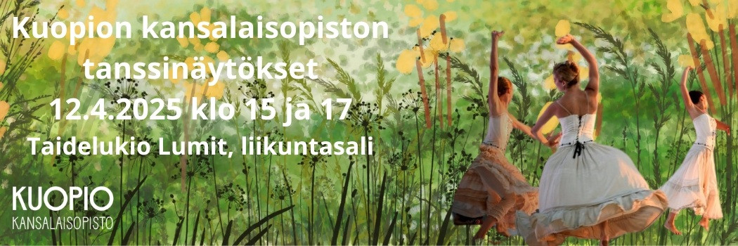 Kuopion kansalaisopiston tanssinäytökset - Askeleita kevääseen